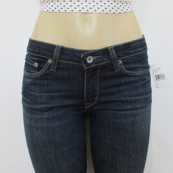 New BIG STAR Jeans Size 27 Long Sarah Low Rise Bootcut Denim - Picture 3 of 13